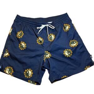 Vans Range Relaxed elastic Men's XL shorts  Ying Yang blue Multicolor Casual